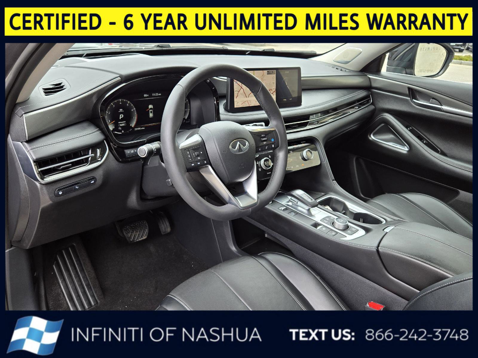 Certified 2023 INFINITI QX60 Luxe w/ Vision Package image 3