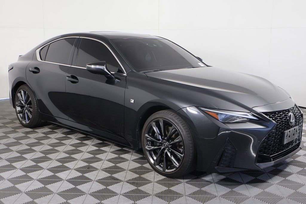 Used 2022 Lexus IS 350 F Sport w/ Navigation Package AWD/4WD image 3