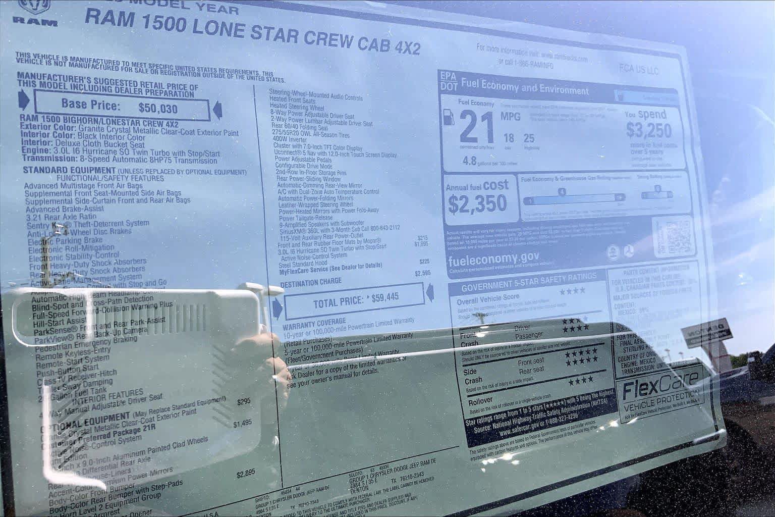 New 2026 RAM 1500 Lone Star RWD image 19