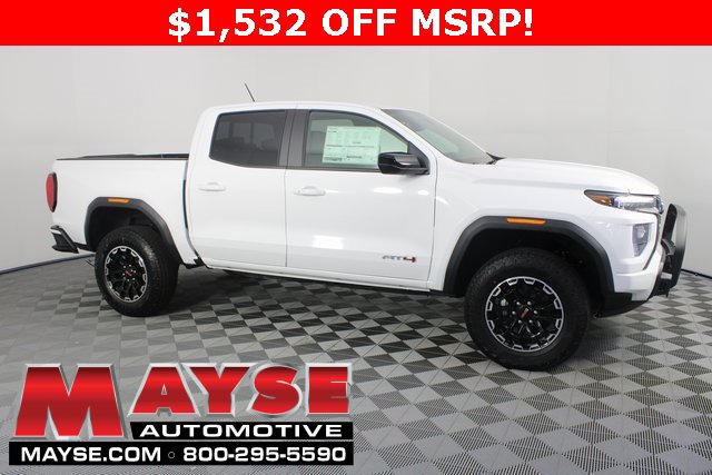 New 2026 GMC Canyon AT4 w/ Off-Road Front Bumper Package