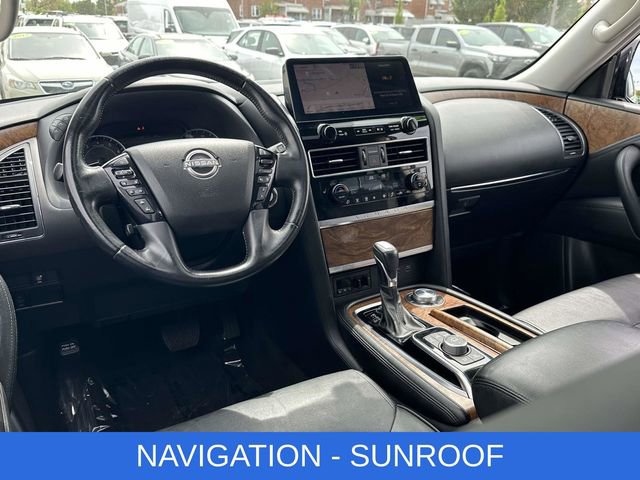 Used 2021 Nissan Armada SL w/ Captain's Chairs Package AWD/4WD image 2