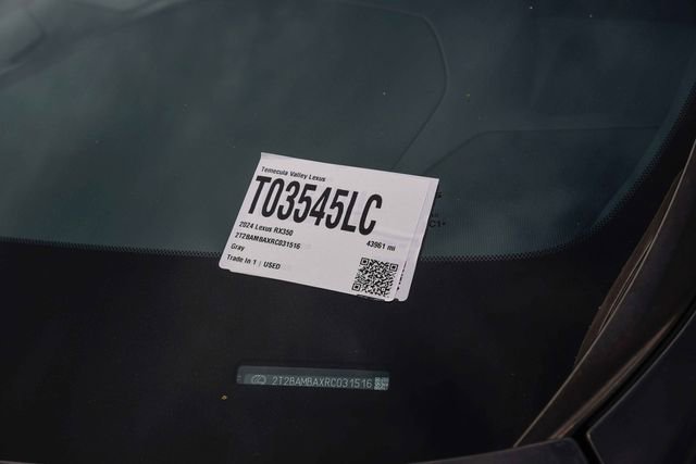 Certified 2024 Lexus RX 350 FWD image 33