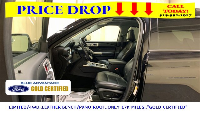 Certified 2022 Ford Explorer Limited w/ Equipment Group 301A image 36