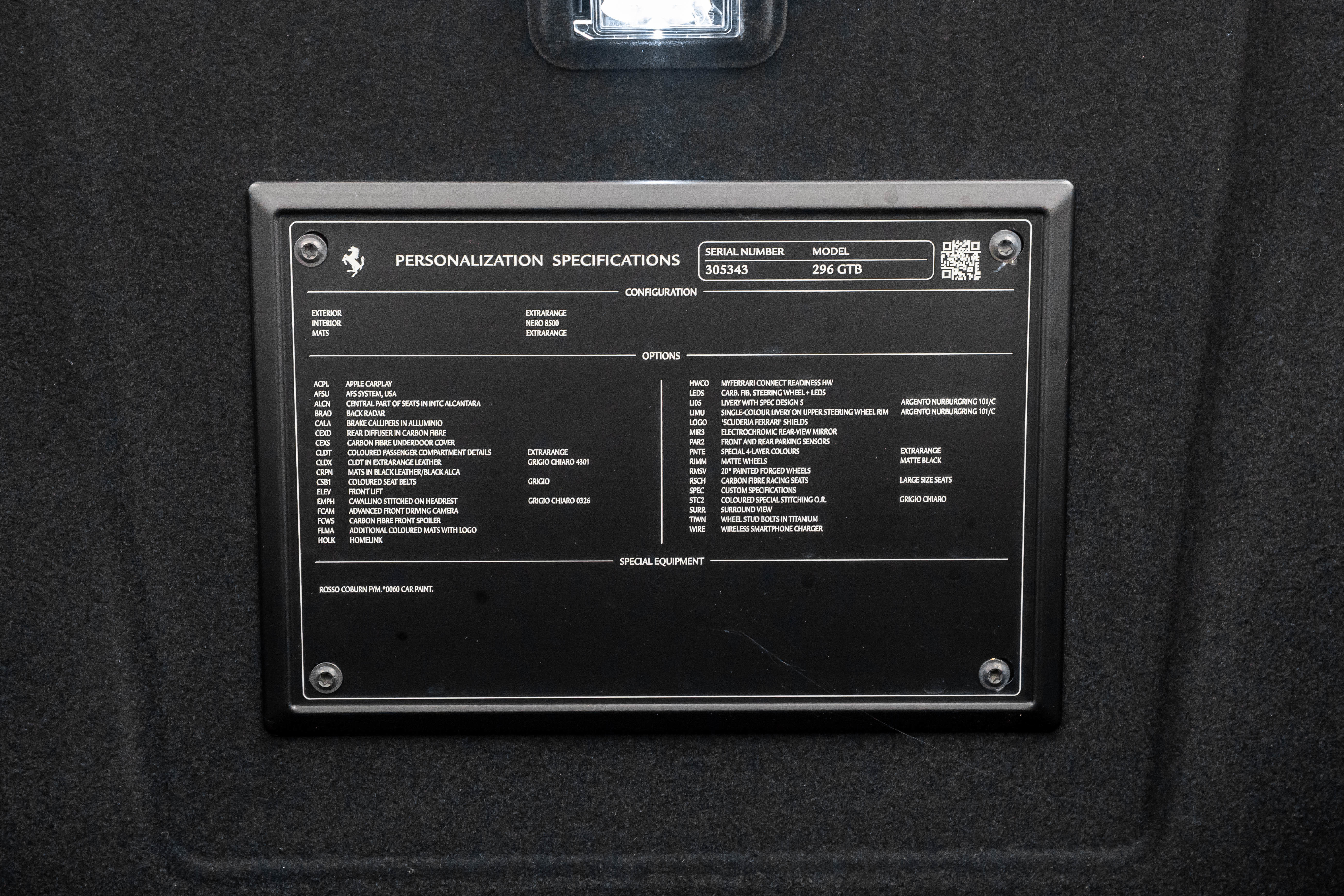 Certified 2024 Ferrari 296 GTB image 44