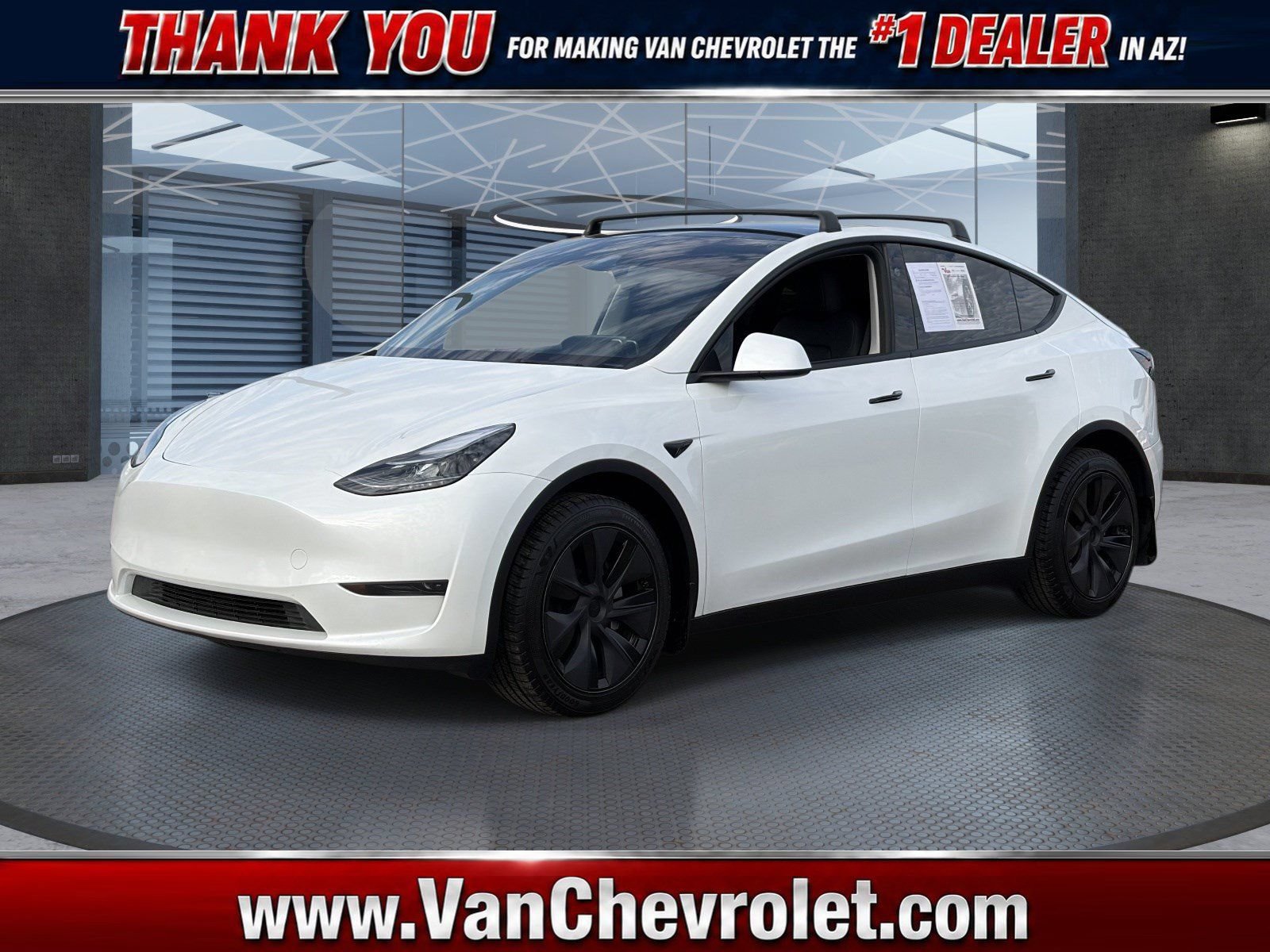 Used 2025 Tesla Model Y Long Range RWD image 1