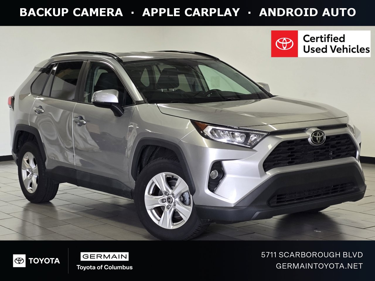 Certified 2021 Toyota RAV4 XLE w/ Carpet Mat Package (TMS)