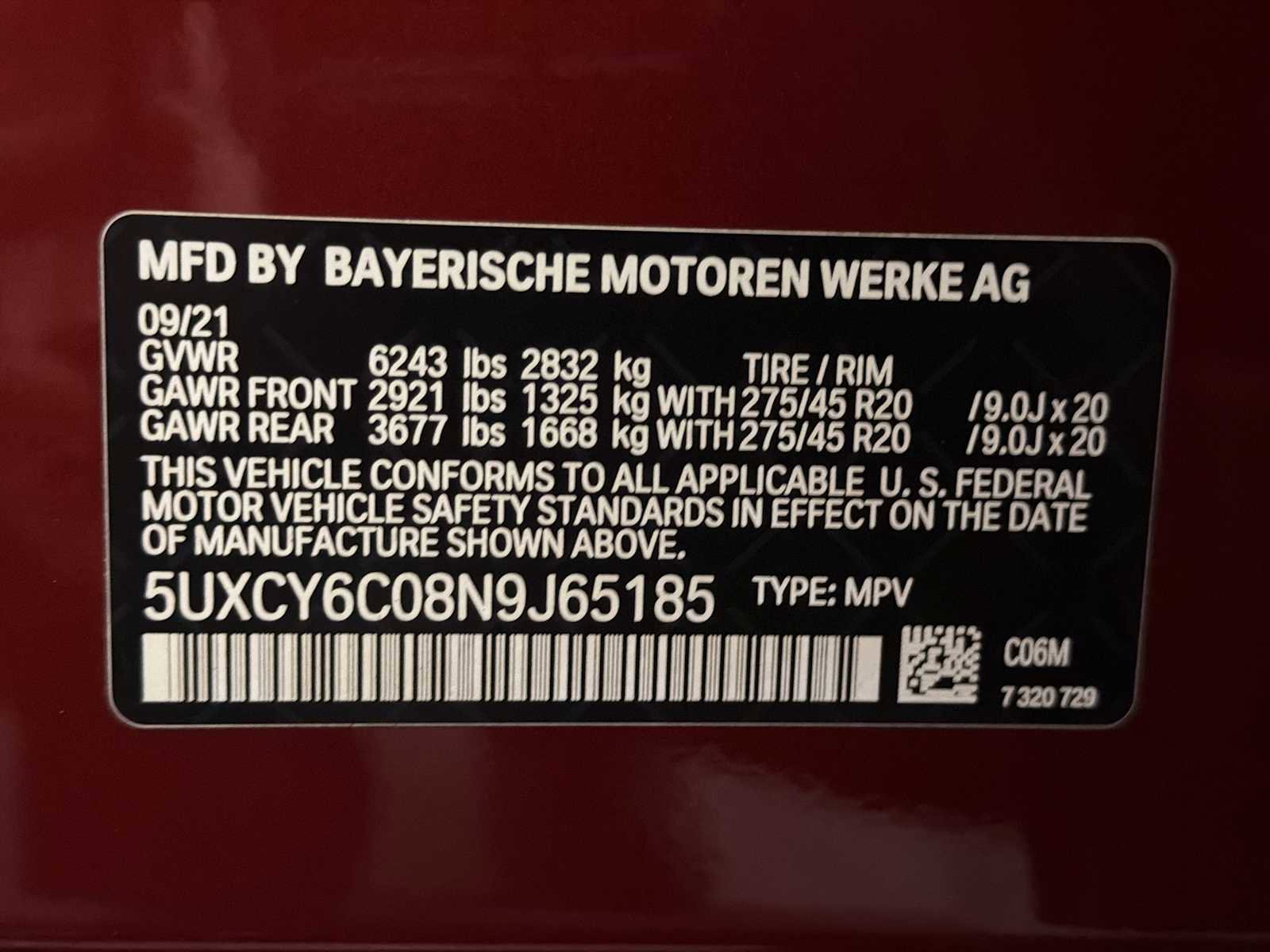 Used 2022 BMW X6 xDrive40i w/ M Sport Package image 22