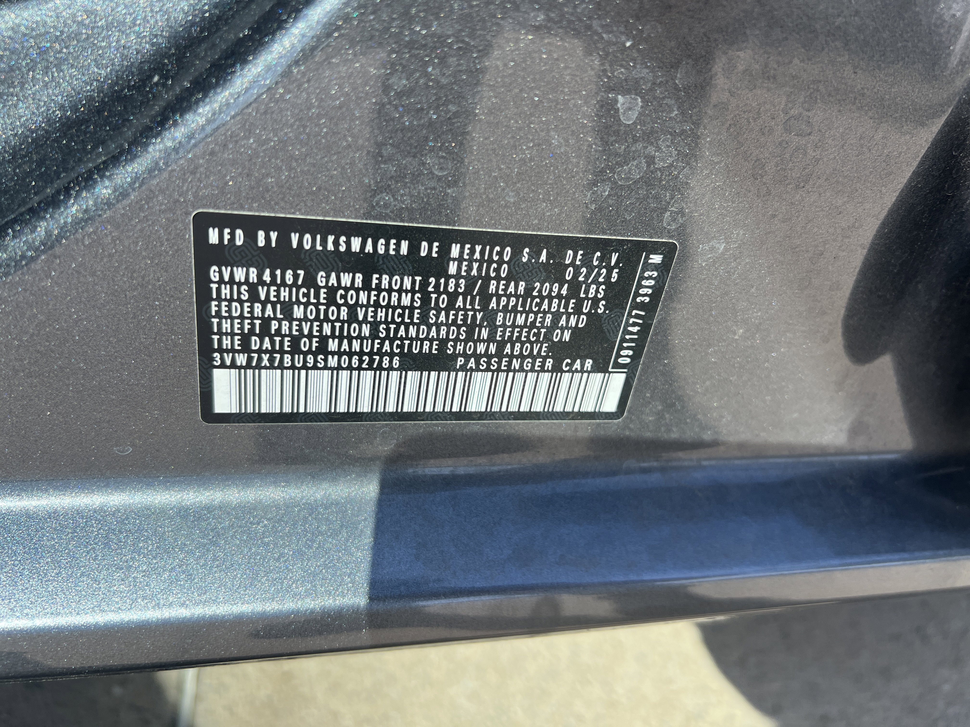 Used 2025 Volkswagen Jetta SE w/ Sunroof Package FWD image 31