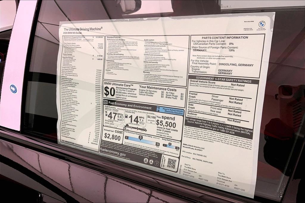 New 2026 BMW M5 w/ Carbon Package image 12