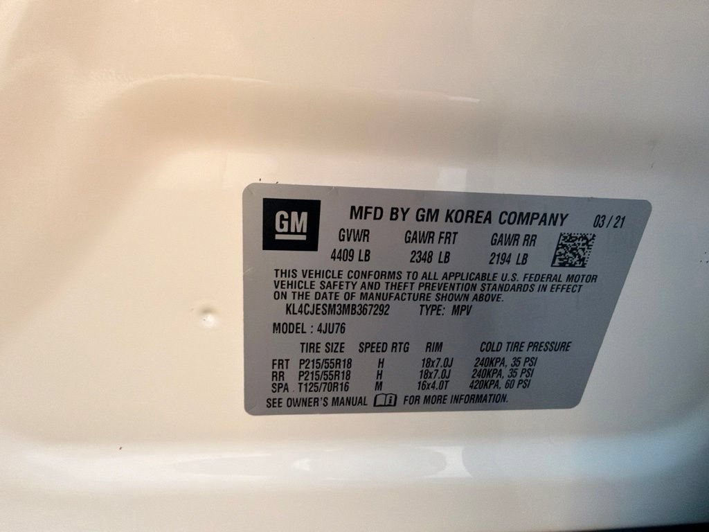 Used 2021 Buick Encore Preferred w/ Safety Package AWD/4WD image 35