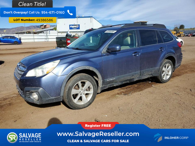 Used 2014 Subaru Outback 2.5i Limited image 1