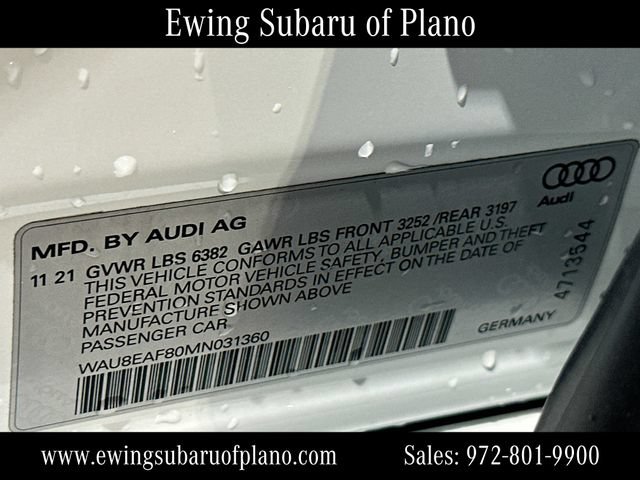Used 2021 Audi A8 L 4.0T w/ Luxury Package AWD/4WD image 34