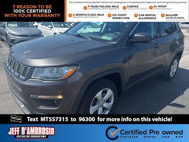 Certified 2021 Jeep Compass Latitude w/ Convenience Group image 1