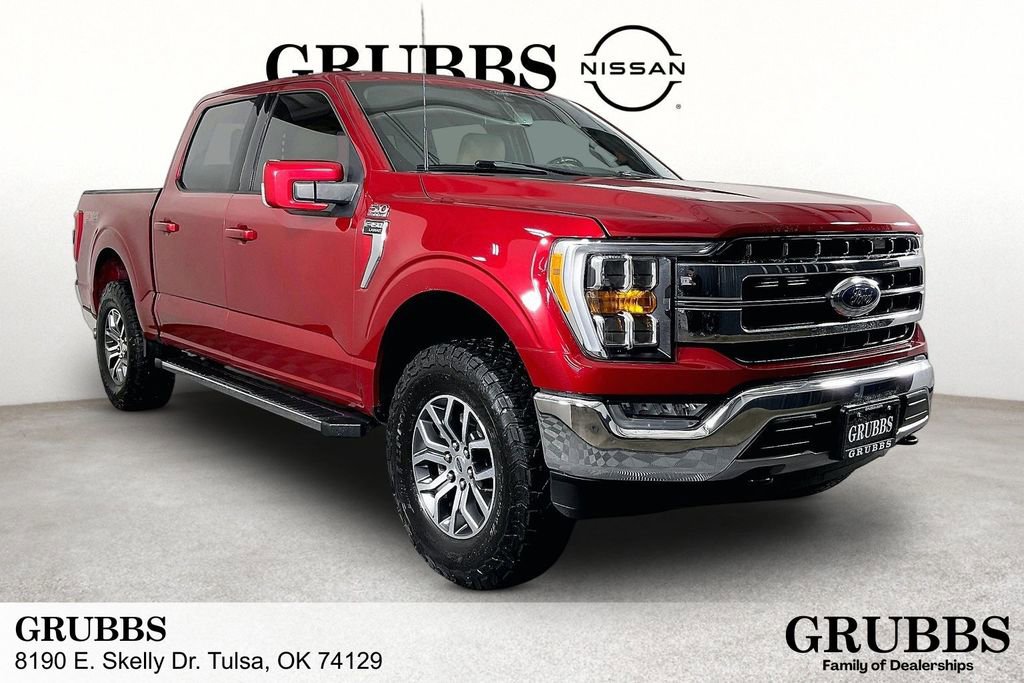 Used 2021 Ford F150 Lariat w/ FX4 Off-Road Package AWD/4WD video 1
