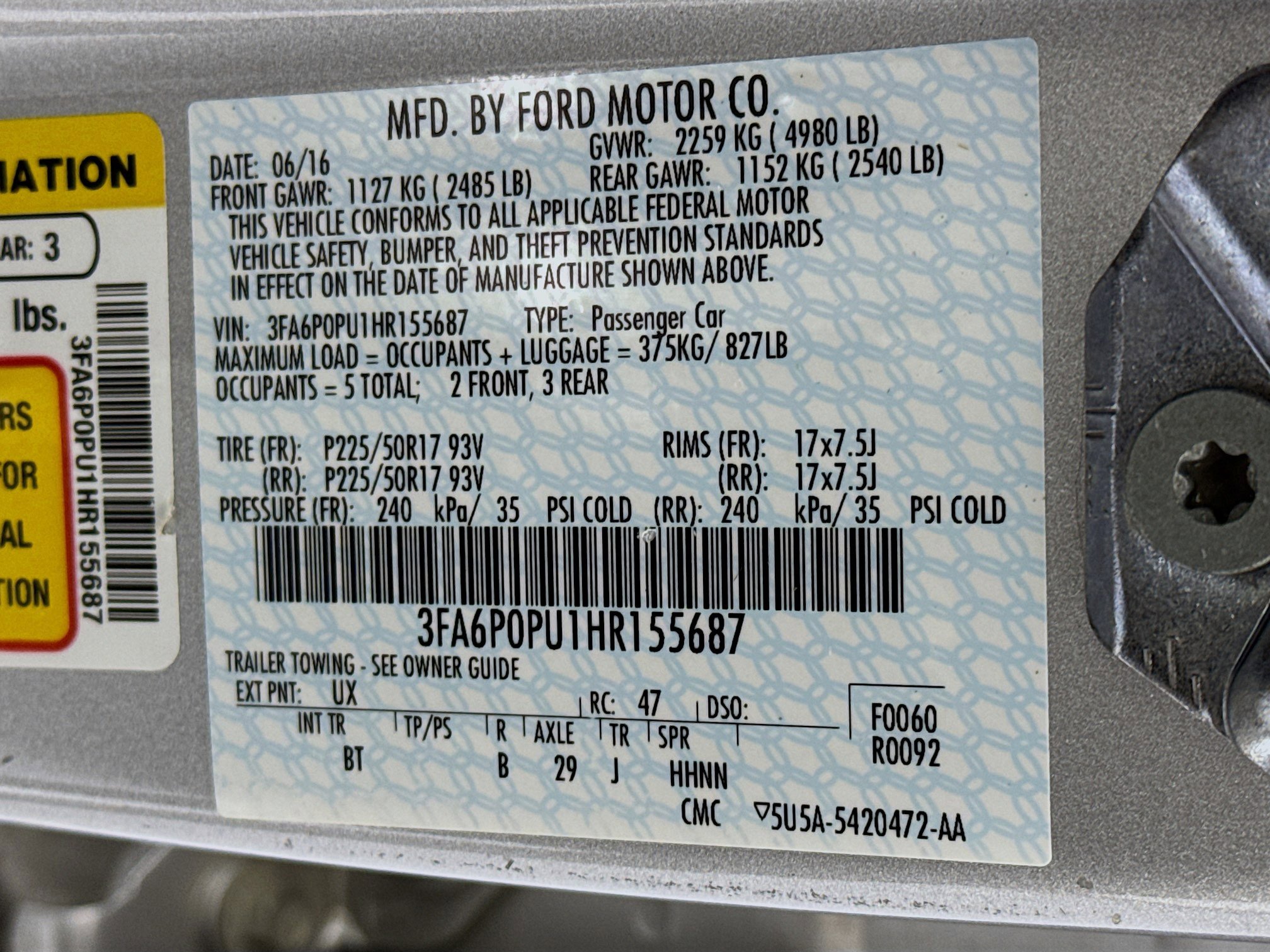 Used 2017 Ford Fusion Energi SE FWD image 30