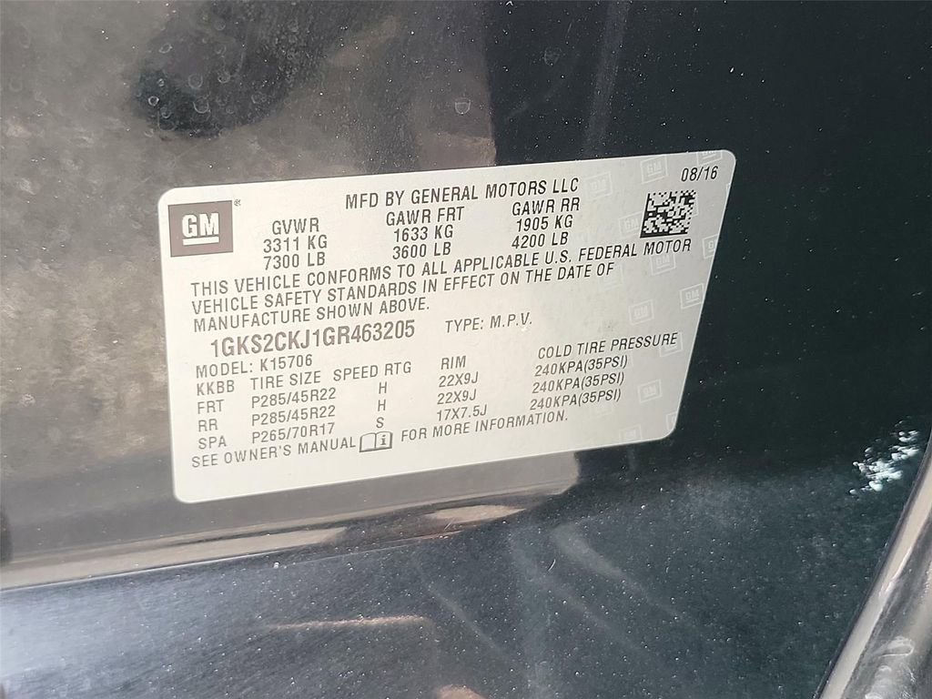 Certified 2016 GMC Yukon Denali w/ Open Road Package image 27