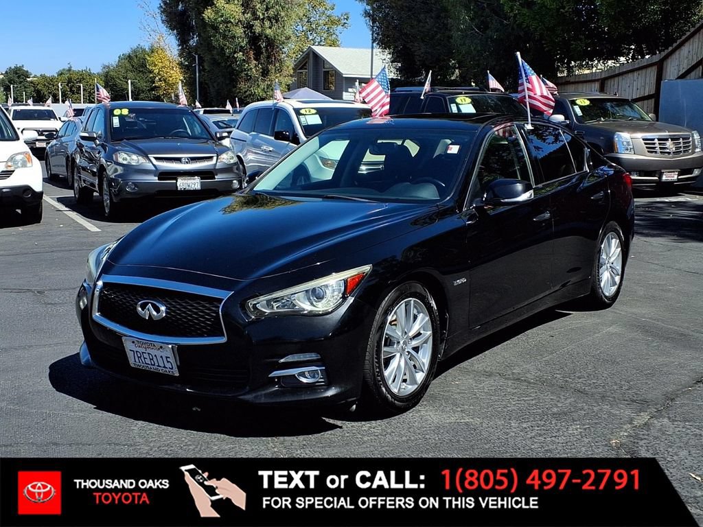 Used 2015 INFINITI Q50 Premium w/ Navigation Package RWD image 1