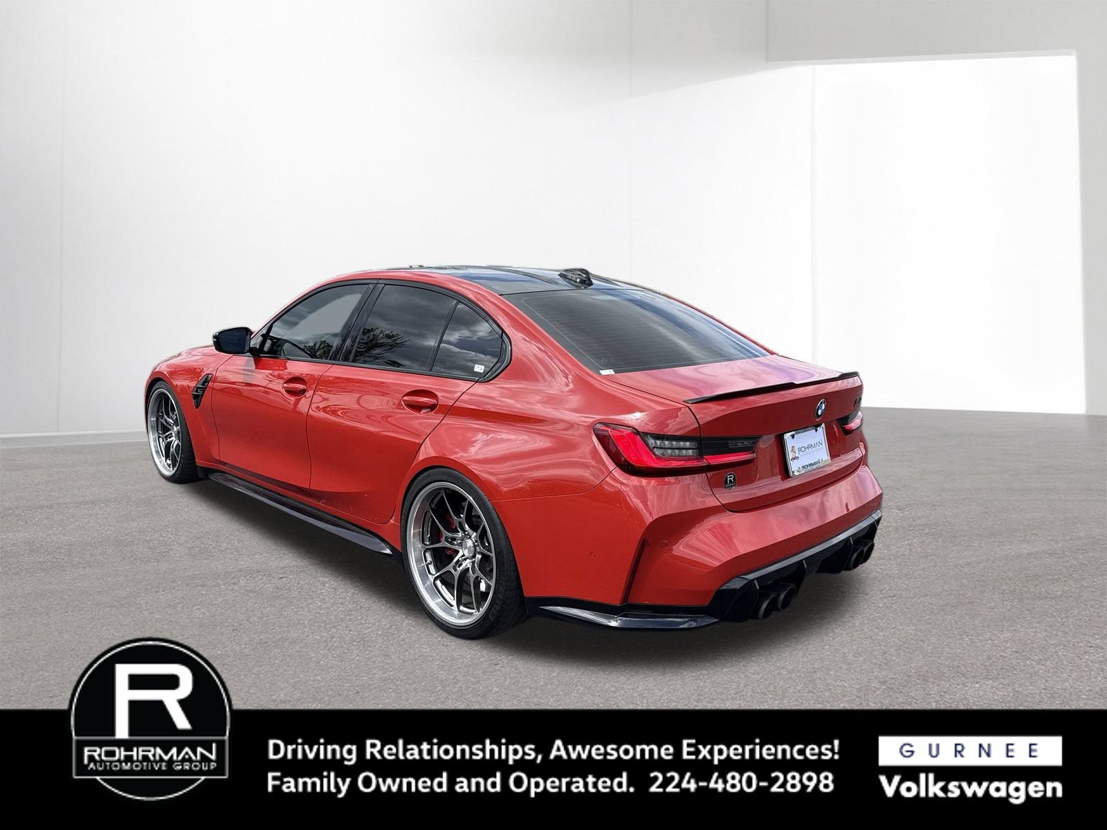Used 2021 BMW M3 Competition w/ Parking Assistance Package RWD image 7