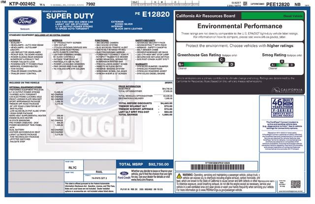 Used 2023 Ford F350 Lariat w/ Lariat Ultimate Package image 23