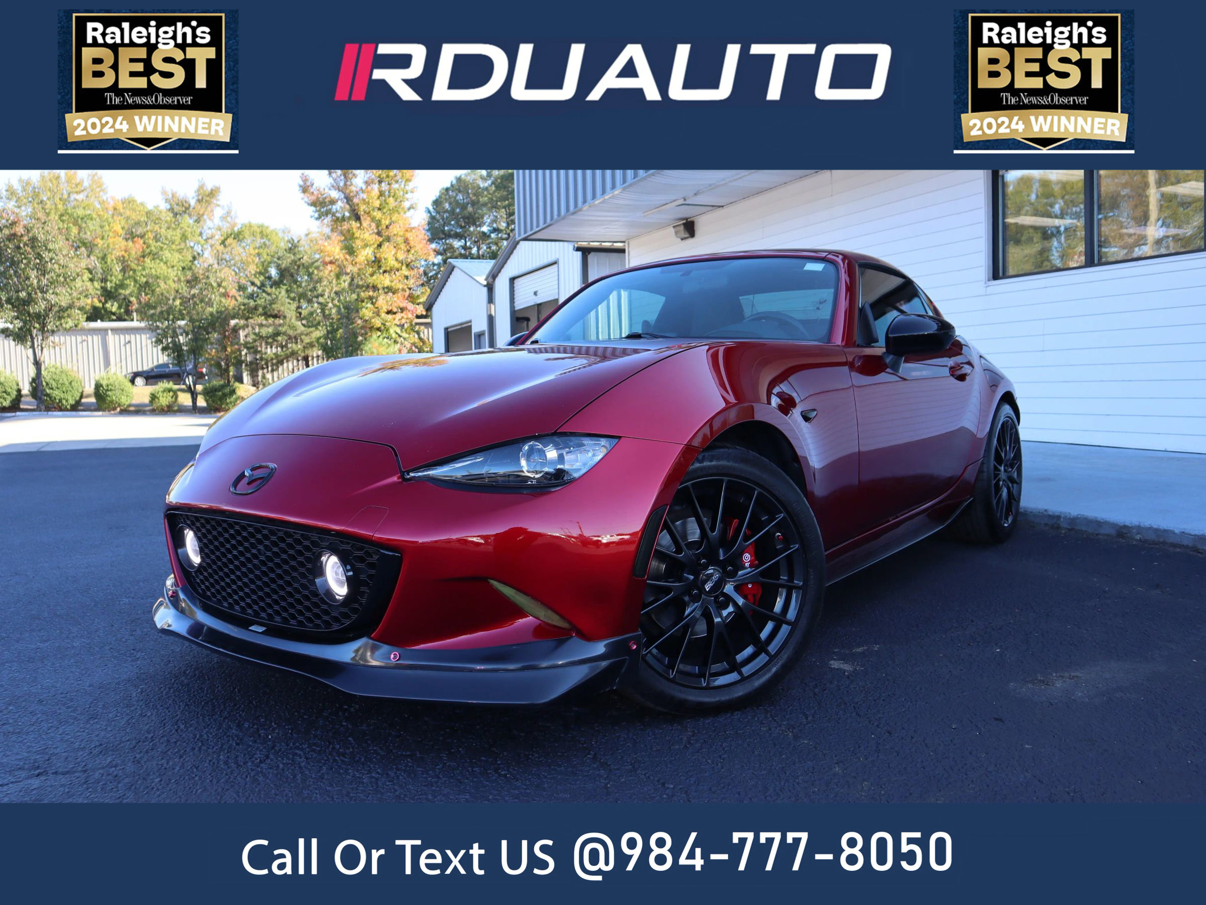Used 2019 MAZDA MX-5 Miata RF Club w/ Brembo/BBS Recaro Package