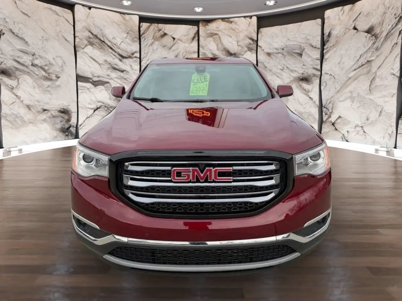 Used 2018 GMC Acadia SLT w/ LPO, Black Accent Package AWD/4WD image 2