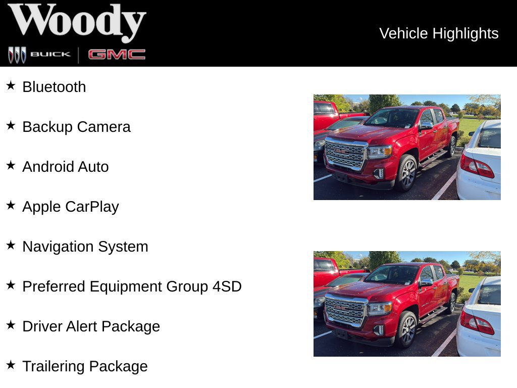 Certified 2021 GMC Canyon Denali AWD/4WD image 3