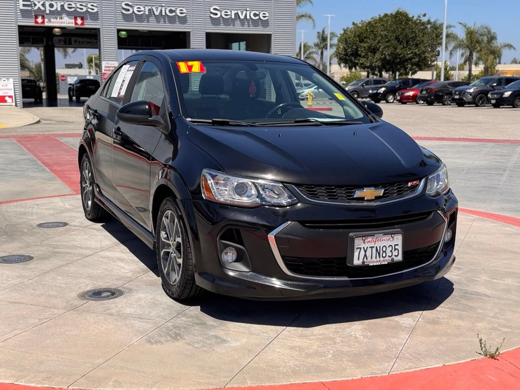Used 2017 Chevrolet Sonic LT w/ RS Package FWD image 2