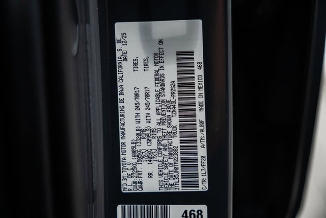 New 2026 Toyota Tacoma SR5 image 36