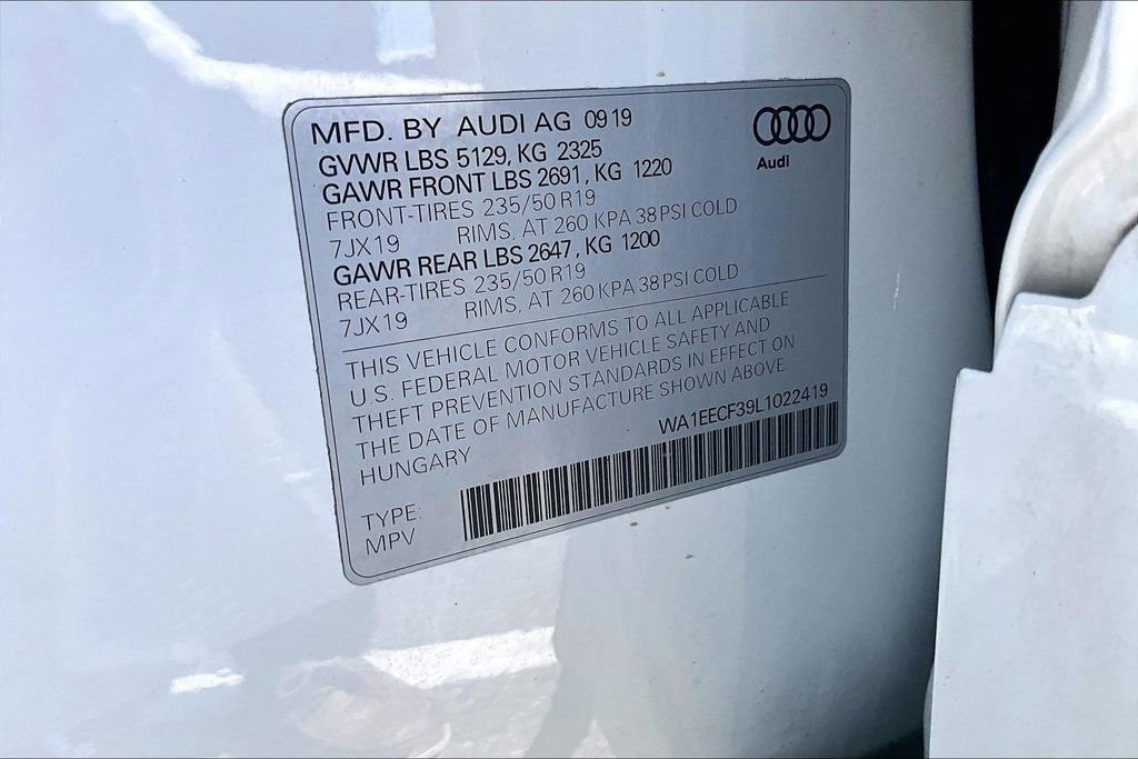 Used 2020 Audi Q3 2.0T Premium Plus w/ Premium Plus Package AWD/4WD image 15