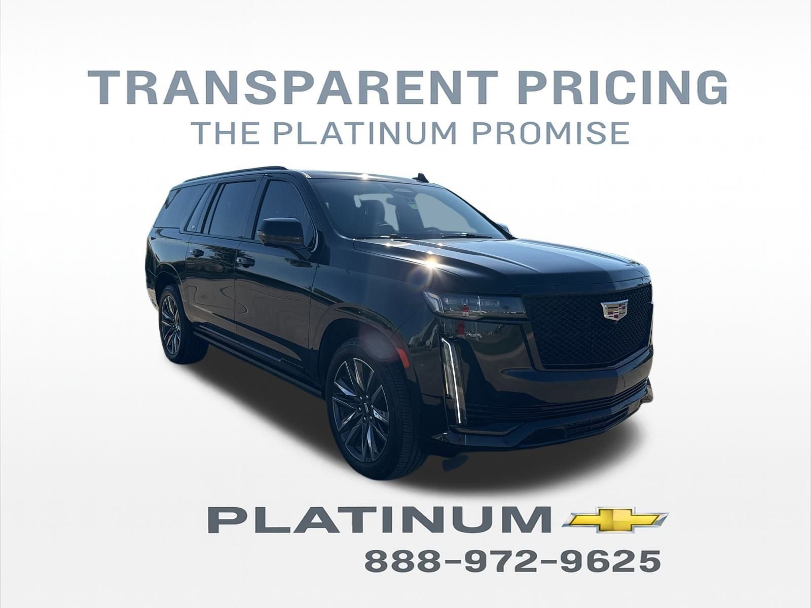 Certified 2023 Cadillac Escalade ESV Sport Platinum w/ LPO, Floor Liner Package