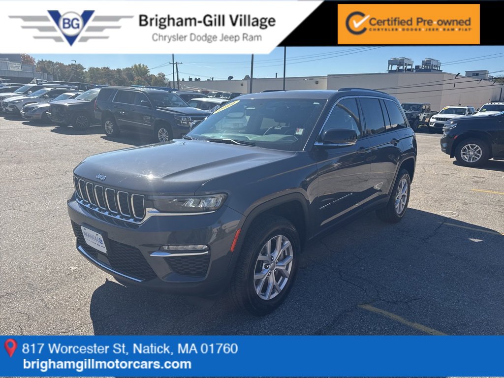 Certified 2022 Jeep Grand Cherokee Limited