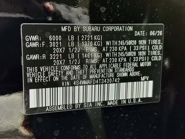 New 2026 Subaru Ascent Limited AWD/4WD image 34