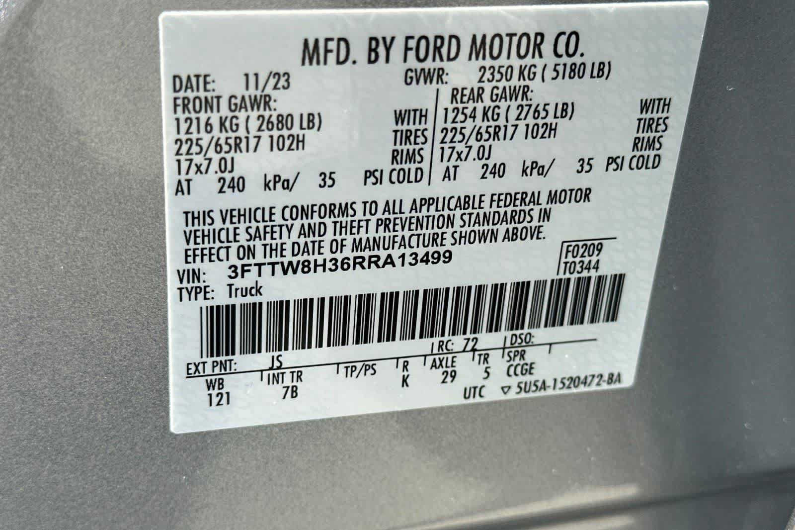 Used 2024 Ford Maverick XLT w/ XLT Luxury Package FWD image 34