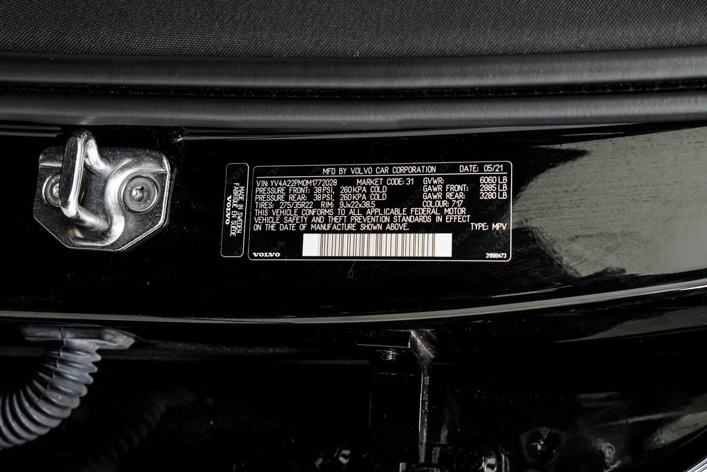 Used 2021 Volvo XC90 T6 R-Design w/ Advanced Package image 48