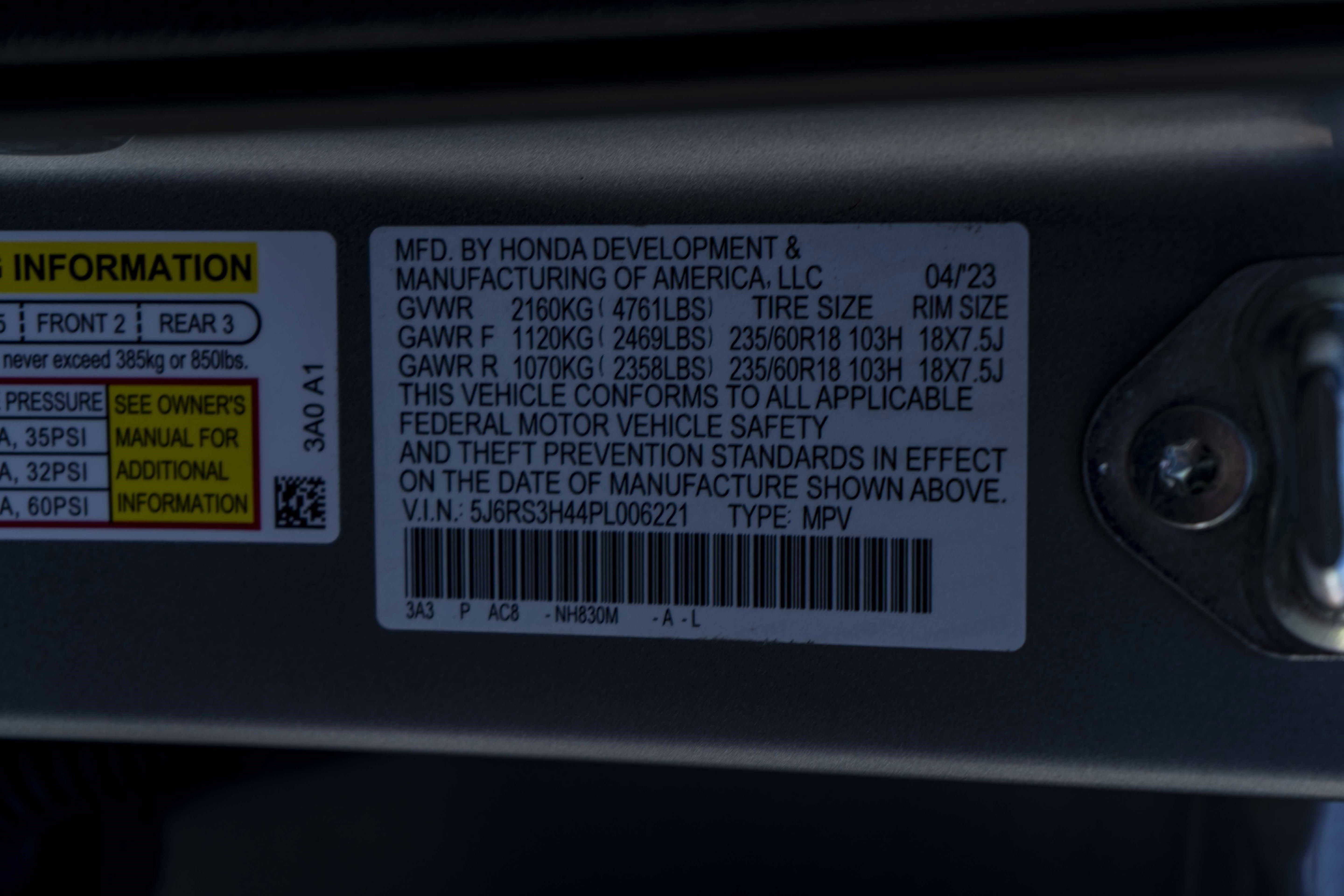 Certified 2023 Honda CR-V EX image 39