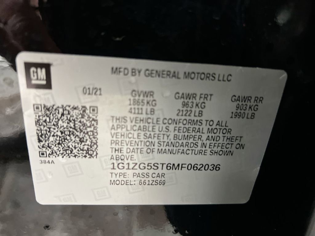 Used 2021 Chevrolet Malibu RS image 27