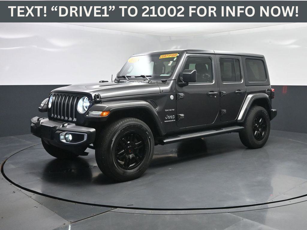 Used 2023 Jeep Wrangler Sahara w/ LED Lighting Group