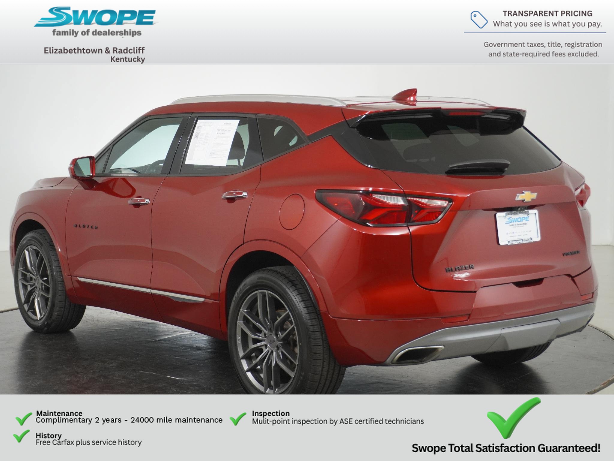 Used 2019 Chevrolet Blazer Premier w/ Sun and Wheels Package FWD image 5