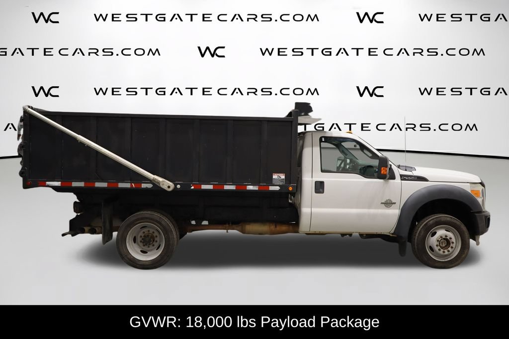 Used 2012 Ford F550 4x4 Regular Cab Super Duty w/ Payload Upgrade Pkg image 7
