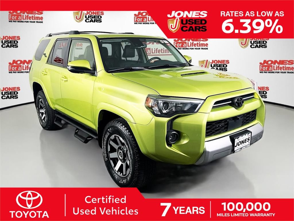 Certified 2023 Toyota 4Runner TRD Off-Road Premium w/ Off Road Premium Plus Package AWD/4WD image 1