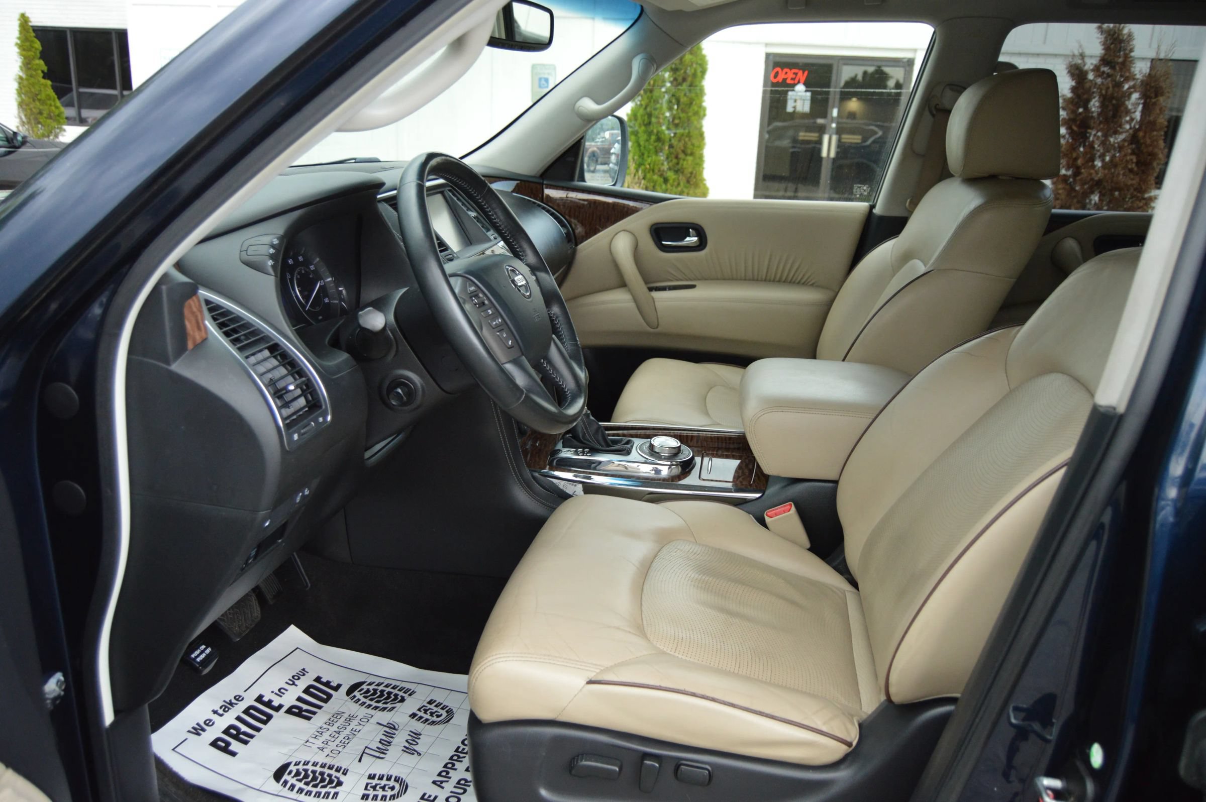 Used 2017 Nissan Armada Platinum w/ Captain Seat Package AWD/4WD image 14