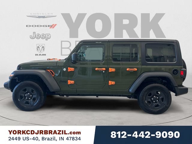 Used 2021 Jeep Wrangler Unlimited Sport AWD/4WD image 2