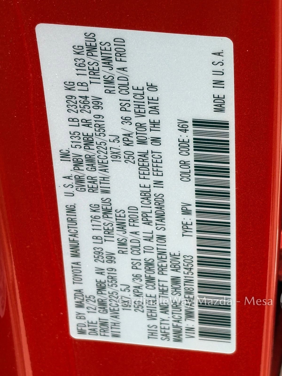 New 2026 MAZDA CX-50 2.5 Hybrid w/ Weather Package image 22