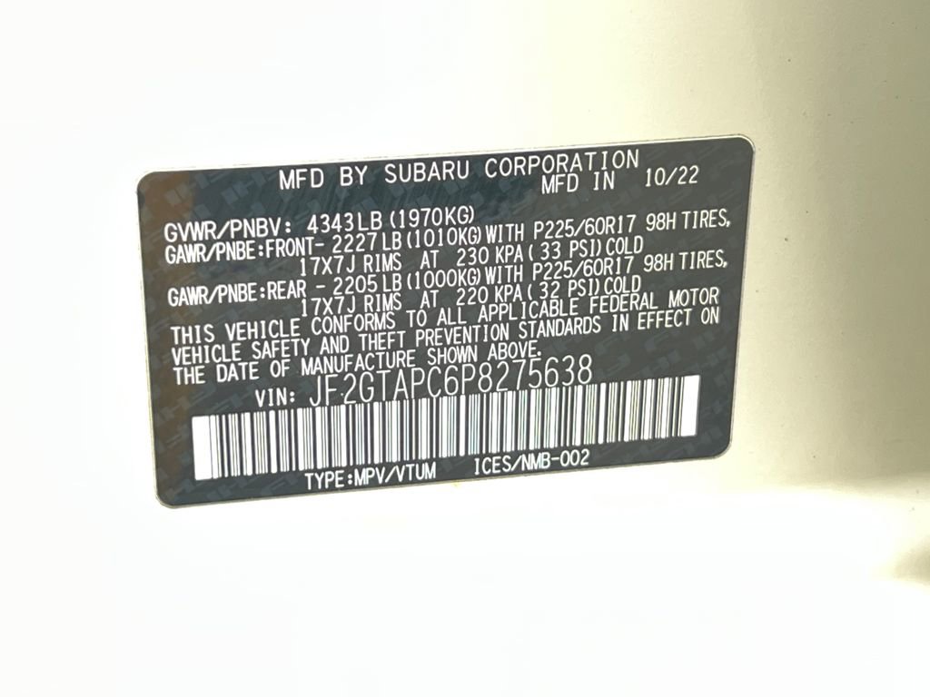 Certified 2023 Subaru Crosstrek 2.0i Premium image 32