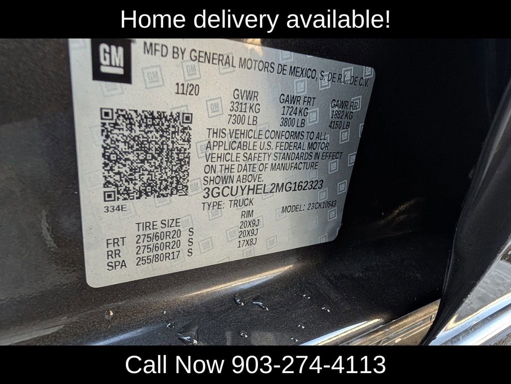 Used 2021 Chevrolet Silverado 1500 High Country w/ Technology Package image 38