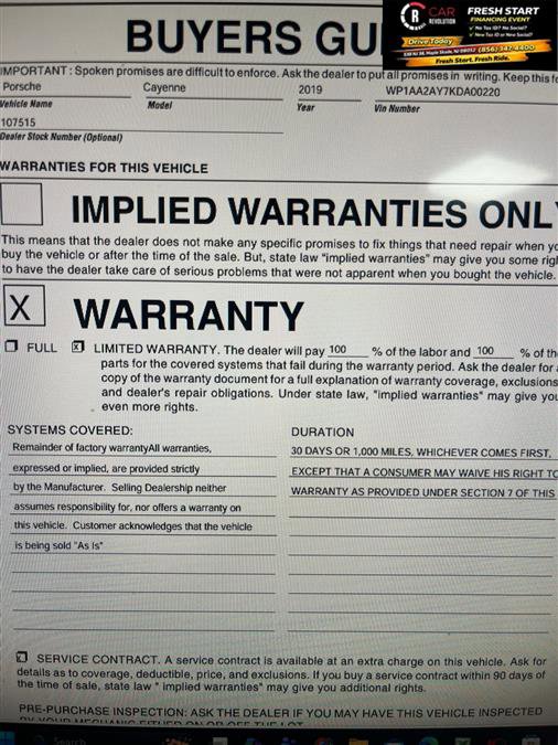 Used 2019 Porsche Cayenne image 14