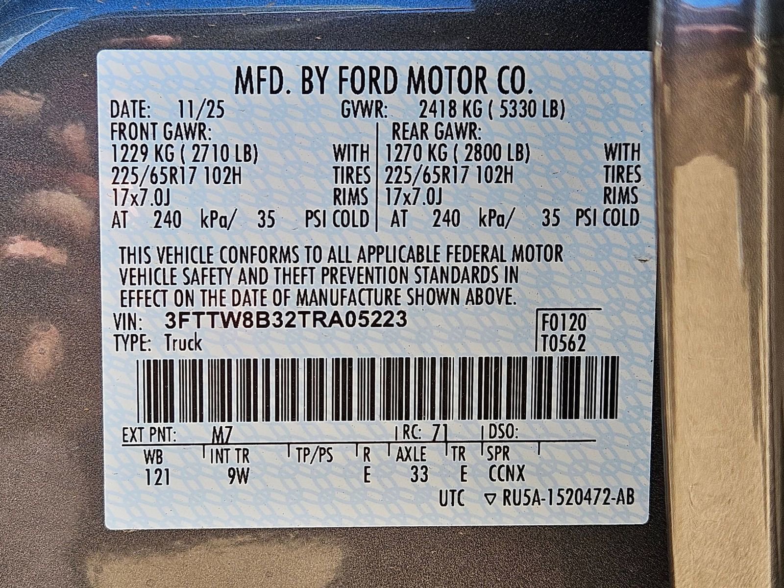 New 2026 Ford Maverick XL w/ Equipment Group 101A AWD/4WD image 28