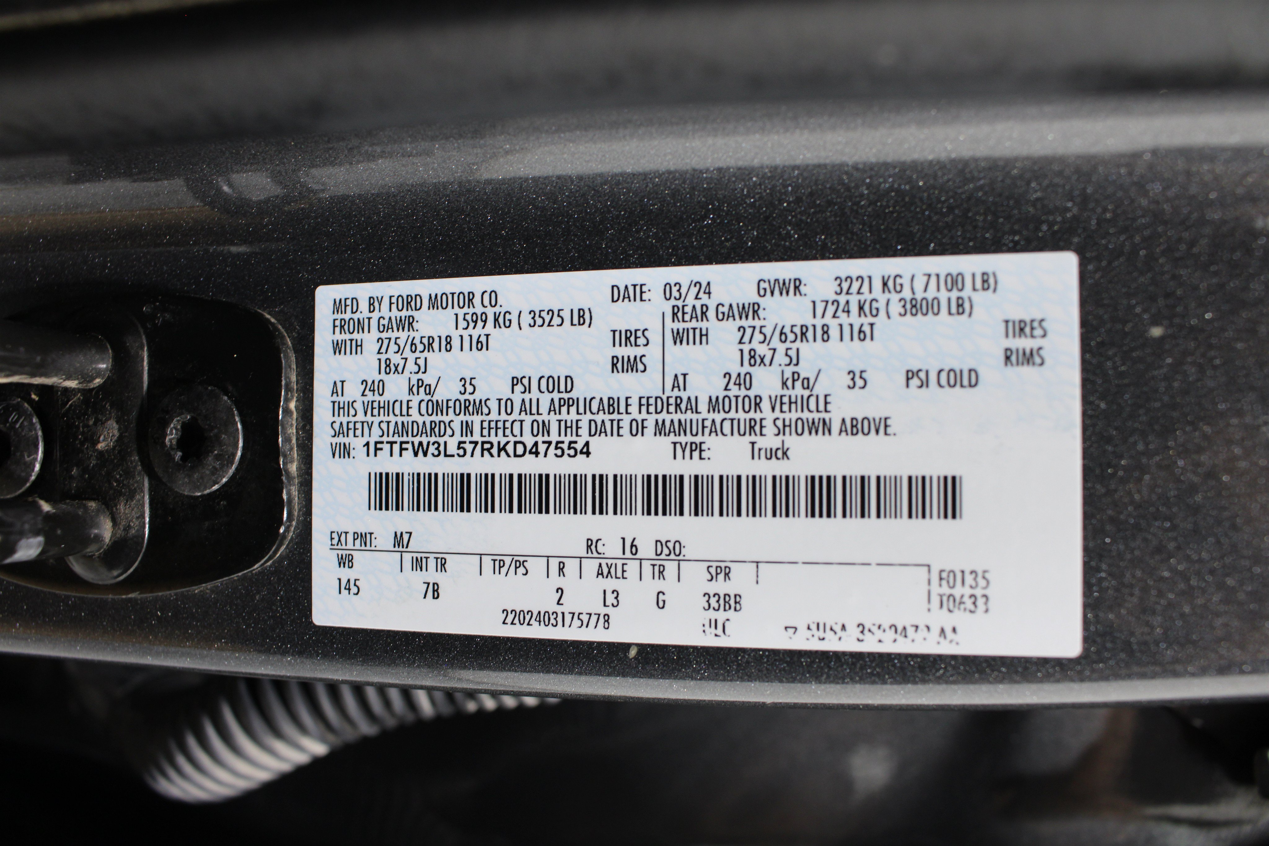 Used 2024 Ford F150 XLT w/ FX4 Off-Road Package AWD/4WD image 35
