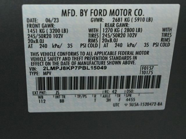 Certified 2023 Lincoln Nautilus Reserve w/ Luxury Package image 37