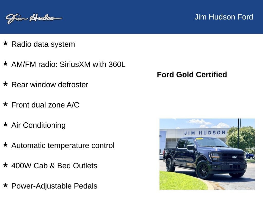 Used 2024 Ford F150 XLT w/ Equipment Group 303A High AWD/4WD image 13